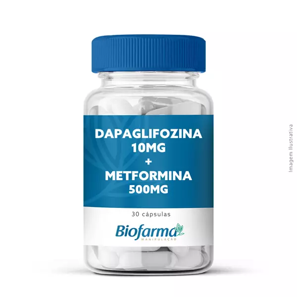 DAPAGLIFLOZINA 10MG - METFORMINA 500MG 