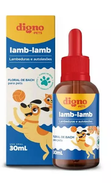 Floral Digno Lamb-Lamb (Lambeduras E Autolesões) 30ml - Thérapi