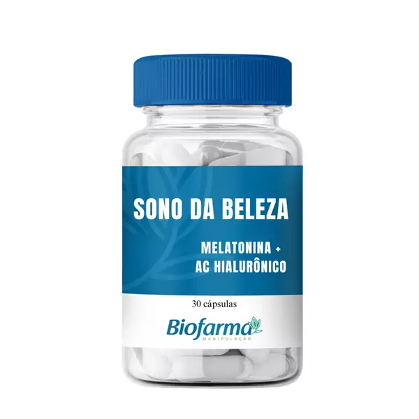 Sono da Beleza (Melatonina + Ác. Hialurônico) 30 Cápsulas