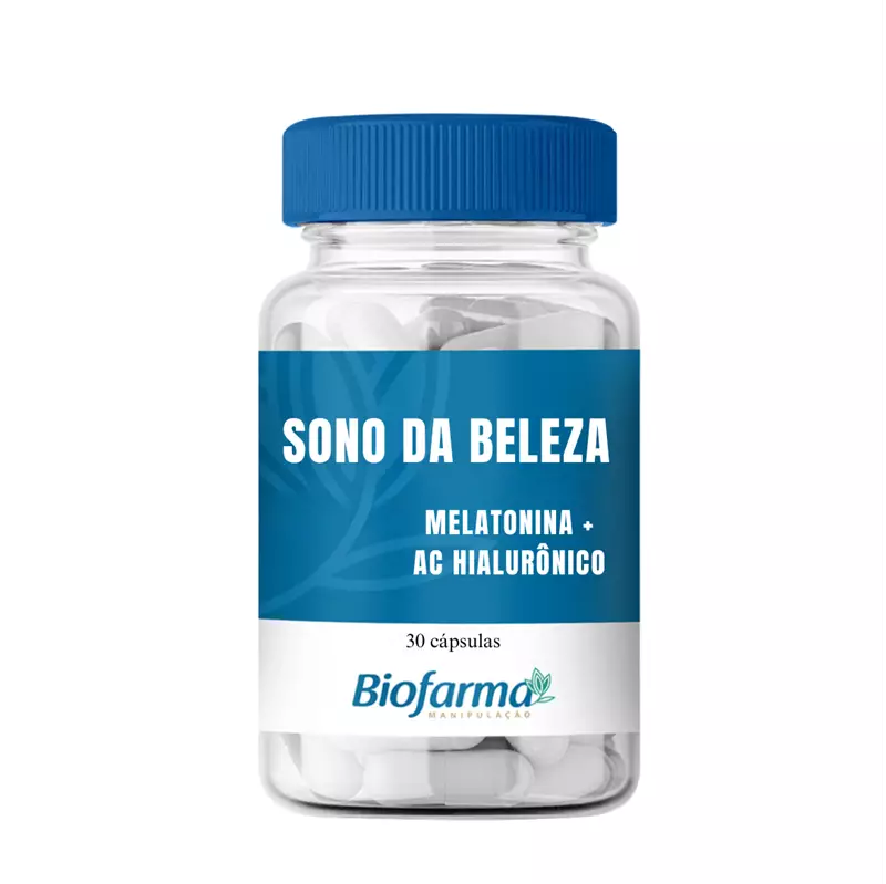 Sono da Beleza (Melatonina + Ác. Hialurônico) 30 Cápsulas