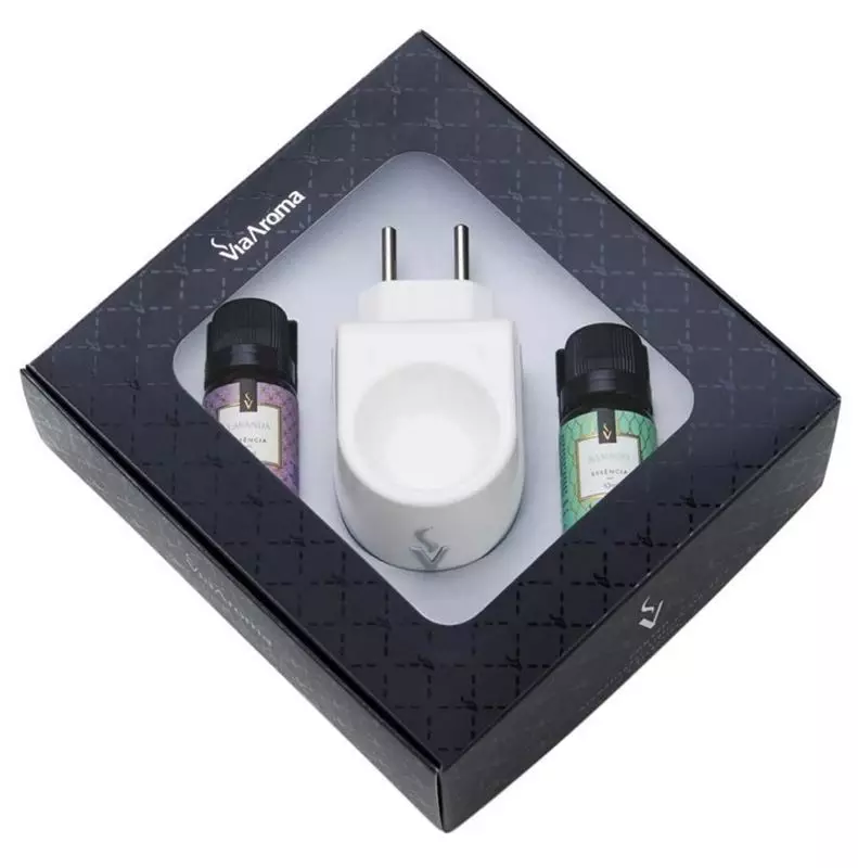 Kit Presente Aromatizador Standard Flor de Cerejeira e Vanilla Via Aroma