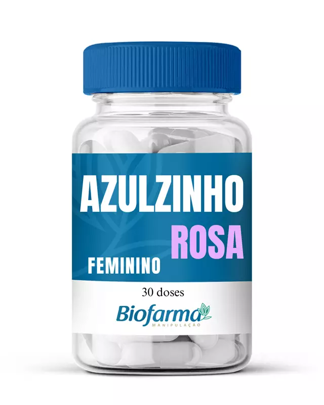AZULZINHO ROSA FEMININO 30 DOSES