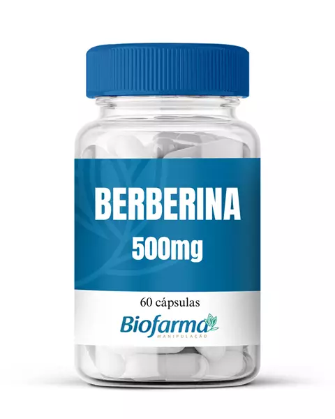 BERBERINA 500MG - 60 CÁPSULAS