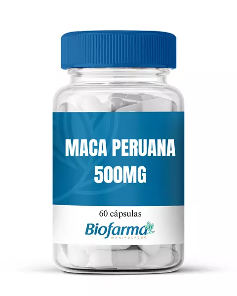 Maca Peruana 500mg 60 Cápsulas