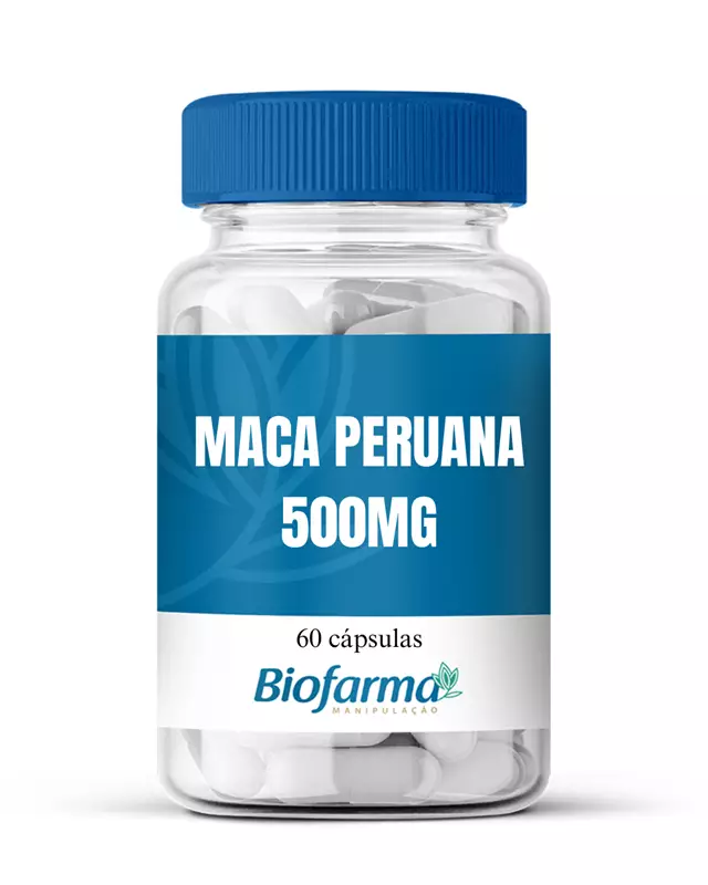Maca Peruana 500mg 60 Cápsulas