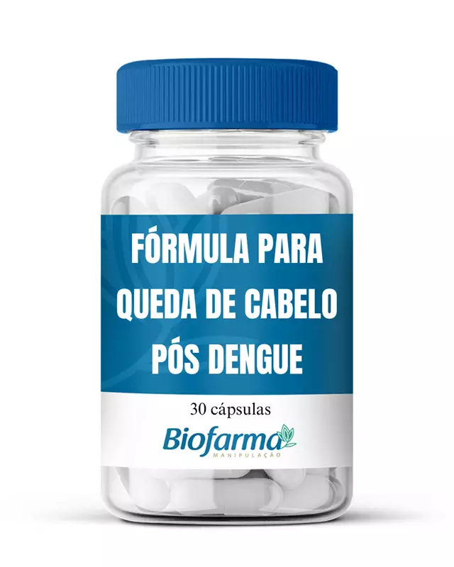 FÓRMULA PARA QUEDA DE CABELO PÓS DENGUE  - 30 CÁPSULAS