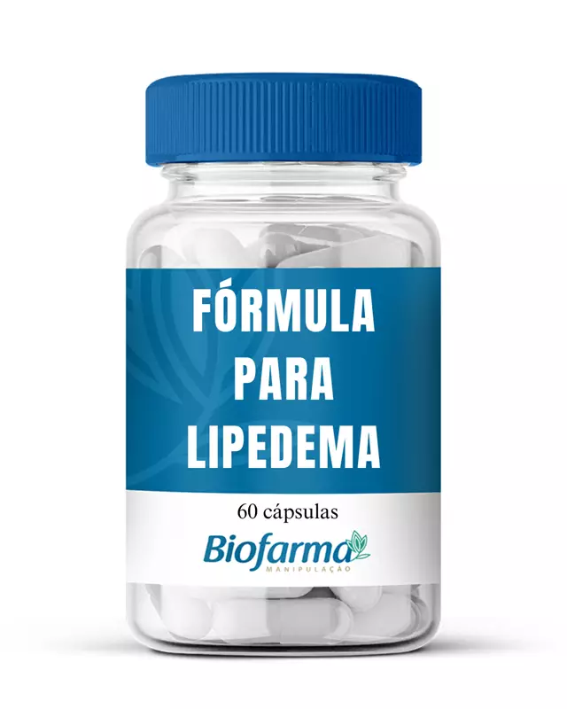 FÓRMULA PARA LIPEDEMA BIOFARMA - 60 CÁPSULAS
