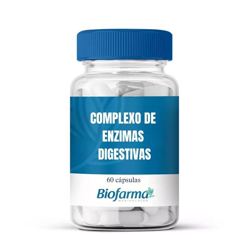 Complexo de Enzimas Digestivas - 60 Cápsulas