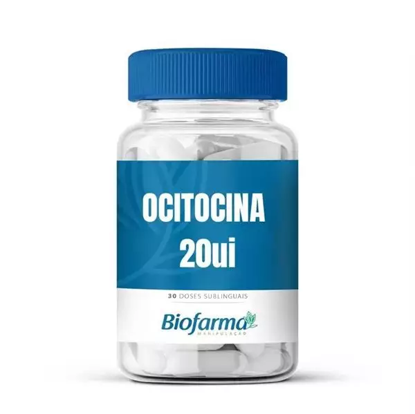 Ocitocina Sublingual - 20ui 30 doses