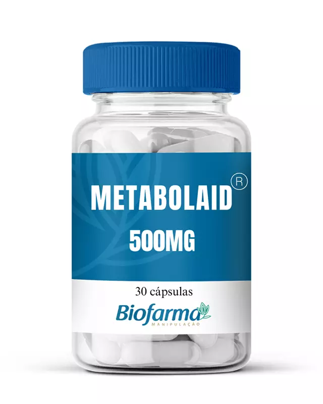 Metabolaid 500mg - 30 cápsulas 