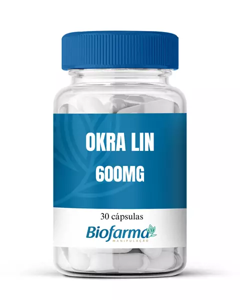 Okra lin 600mg 30 Cápsulas