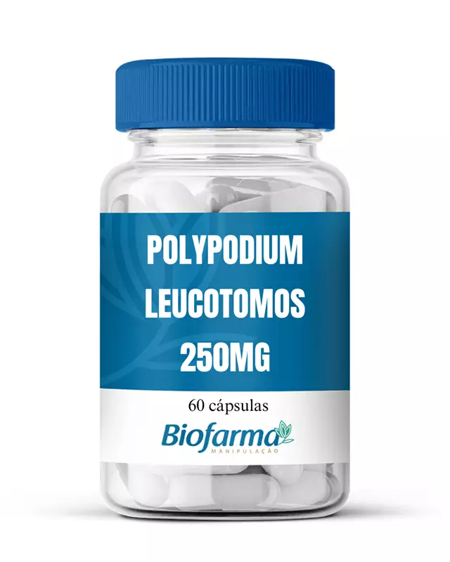 POLIPODIUM LEUCOTOMOS 250mg - 60 CÁPSULAS