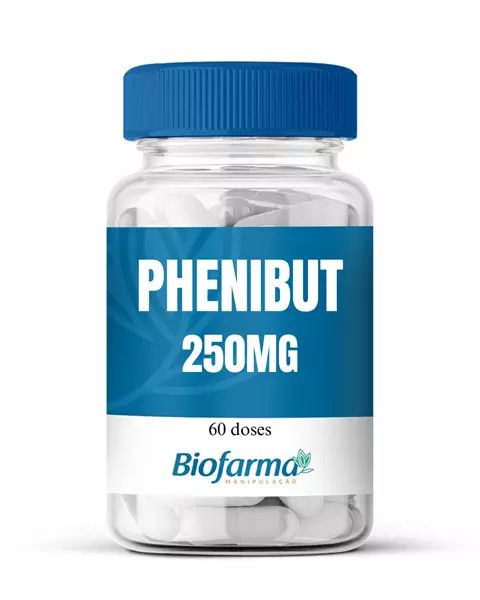 PHENIBUT 250MG - 60 CÁPSULAS