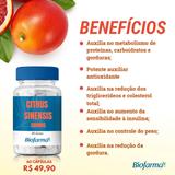 CITRUS SINENSIS (LARANJA MORO) 500MG - 60 CÁPSULAS