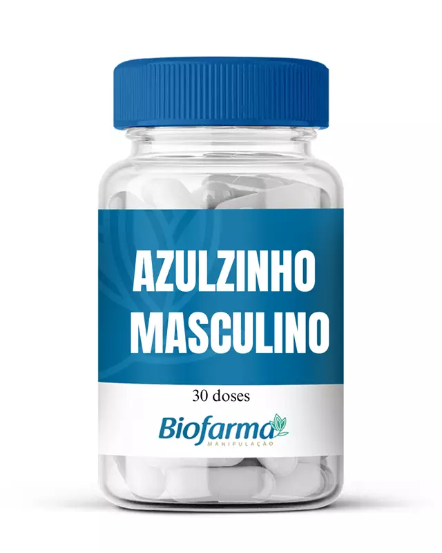 AZULZINHO NATURAL MASCULINO - 30 DOSES