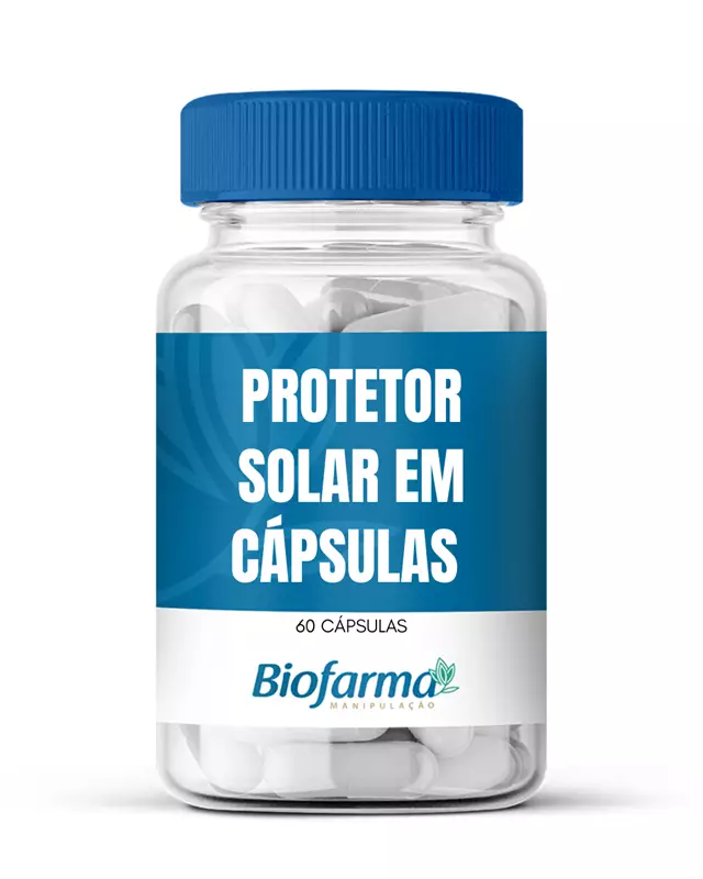 PROTETOR SOLAR EM CÁPSULAS - 60 cápsulas 