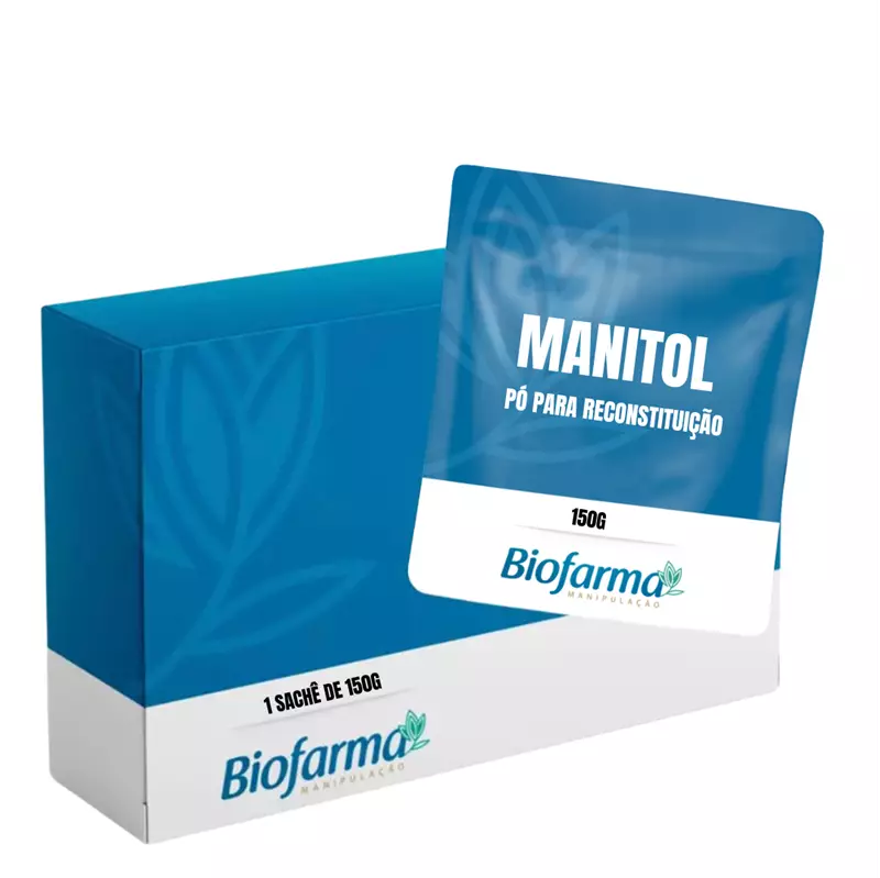 MANITOL 20% - pó para reconstituição qsp 750ml