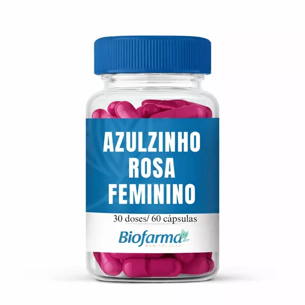 AZULZINHO ROSA FEMININO 30 DOSES