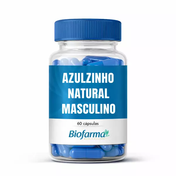 AZULZINHO NATURAL MASCULINO - 30 DOSES