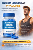 AZULZINHO NATURAL MASCULINO - 30 DOSES