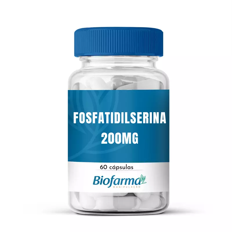Fosfatidilserina 200mg 60 Cápsulas