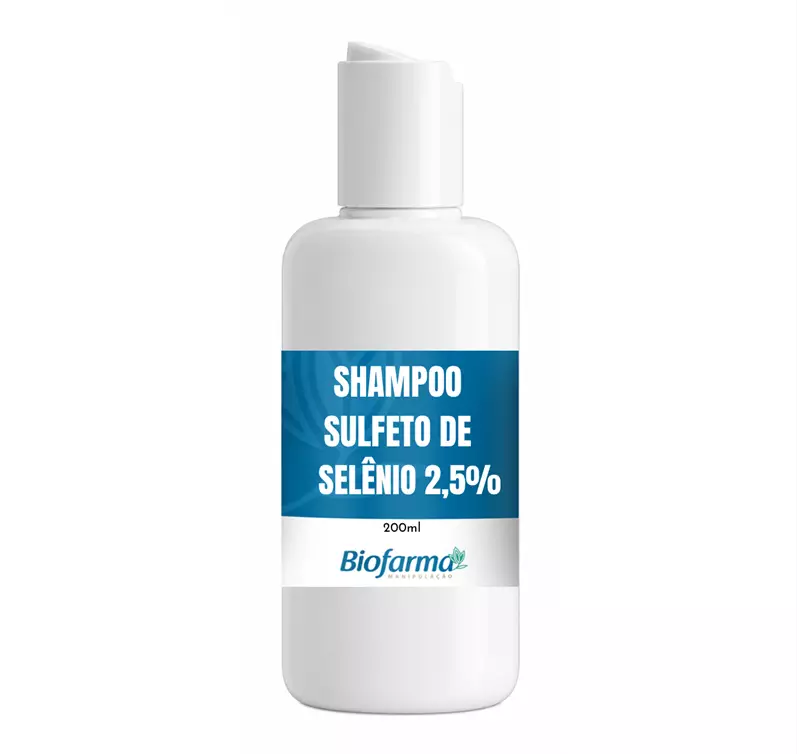 SHAMPOO SULFETO DE SELÊNIO 2,5% 200ml 