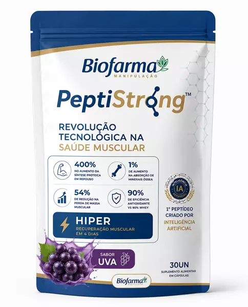 PEPTISTRONG - 30UN - SABOR UVA