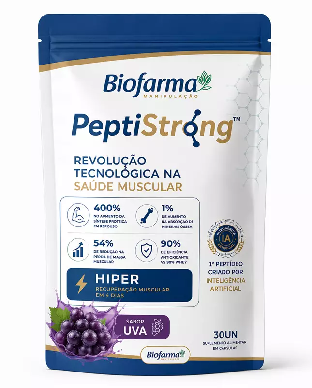 PEPTISTRONG - 30UN - SABOR UVA