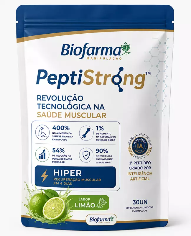 PEPTISTRONG - 30UN - SABOR LIMÃO