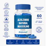 AZULZINHO NATURAL MASCULINO - 30 DOSES