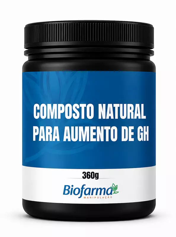 Composto Natural para Aumento de GH 30 Doses