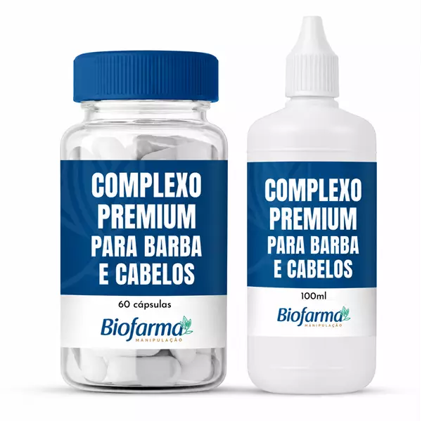 Complexo Premium para Barba e Cabelos