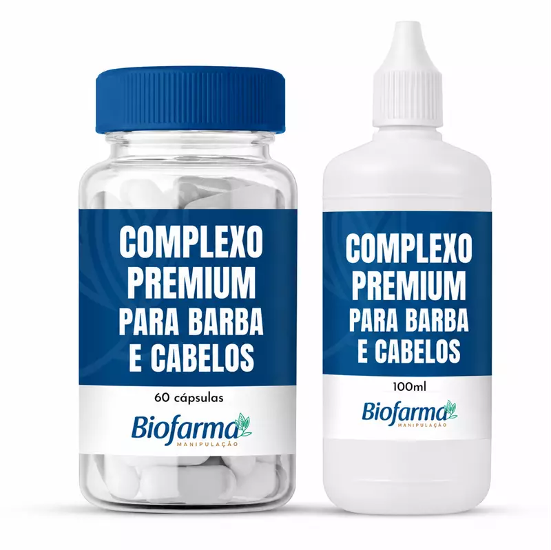 Complexo Premium para Barba e Cabelos