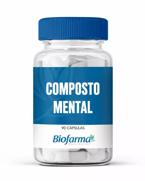 COMPOSTO MENTAL - 90 CÁPSULAS