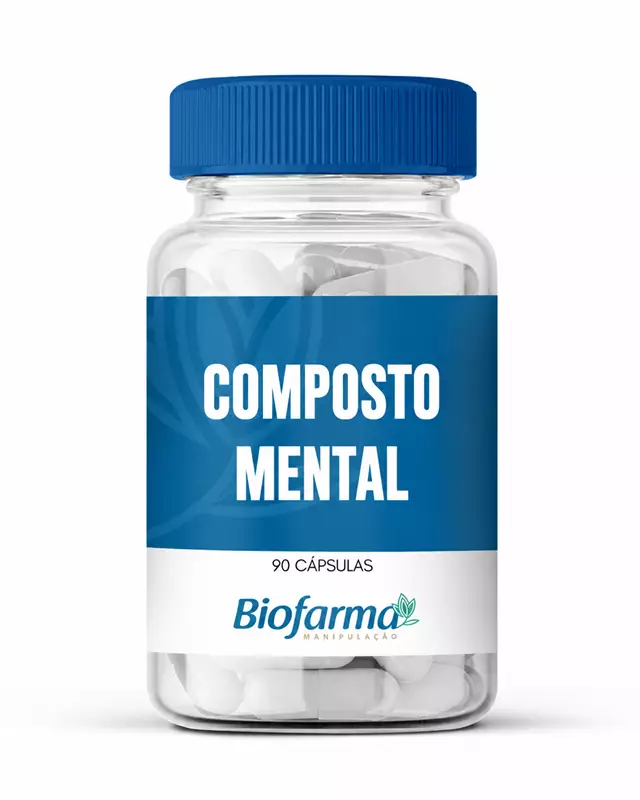 COMPOSTO MENTAL - 90 CÁPSULAS