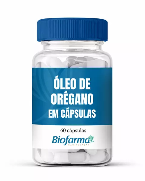 Óleo de Orégano em Cápsulas 200 mg - 60 cápsulas