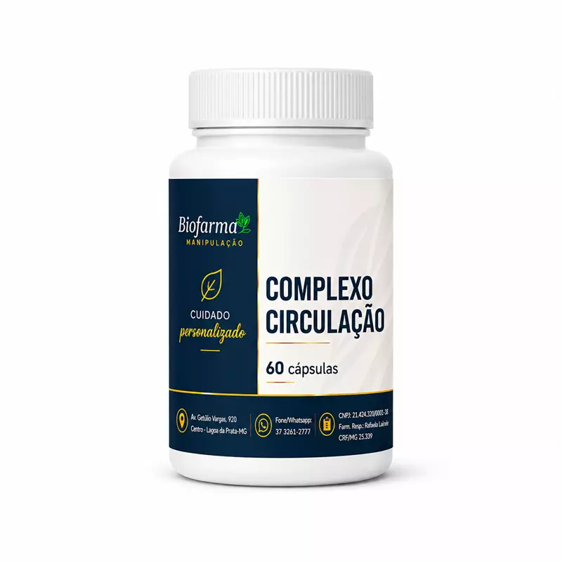 COMPLEXO CIRCULAÇÃO - 60 CÁPSULAS