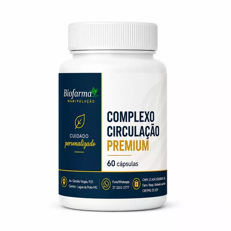COMPLEXO CIRCULAÇÃO PREMIUM 60 CÁPSULAS