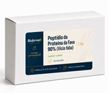 Peptídio da proteína da fava (vicia faba) 90% - 2,4g - 30 sachês 