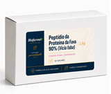 Peptídio da proteína da fava (vicia faba) 90% - 2,4g - 30 sachês 