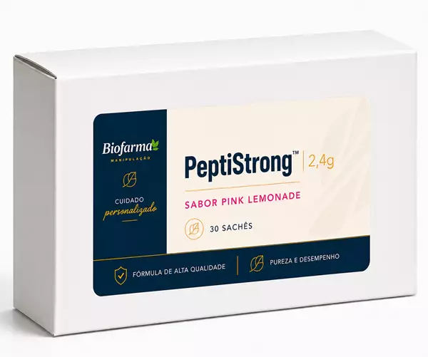 PEPTISTRONG - 30UN - SABOR PINK LEMONADE