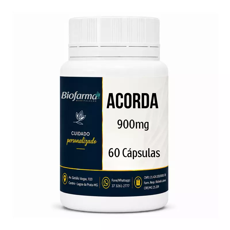 Acorda 900mg 60 Cápsulas/ 30 doses