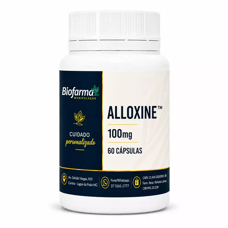 Alloxine� 100mg - 60 cápsulas