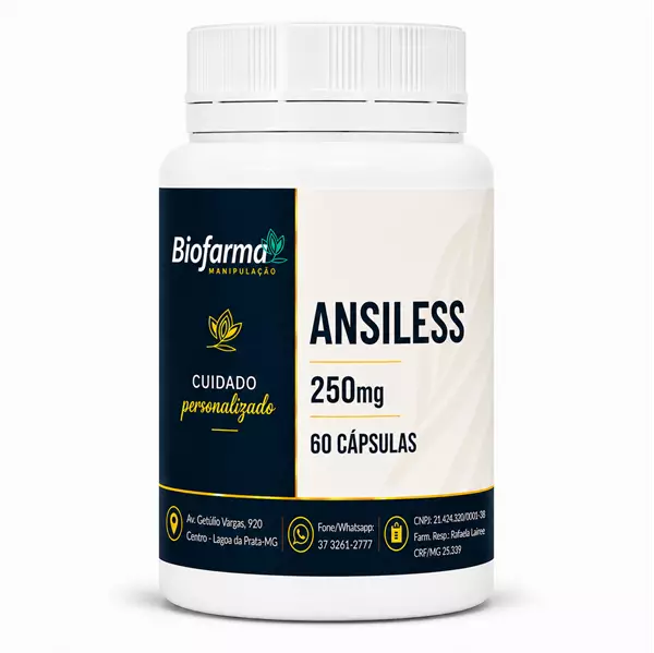 ANSILESS 250mg - 60 CÁPSULAS