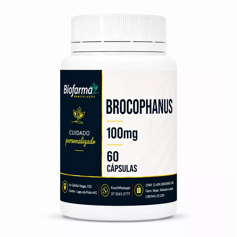 Brocophanus 100mg 60 Cápsulas