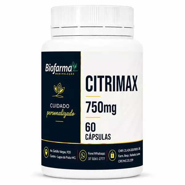 CITRIMAX 750mg - 60 CAPSULAS