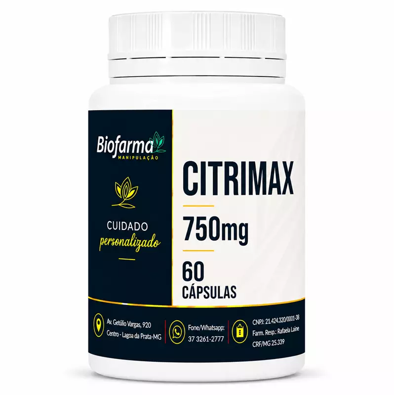 CITRIMAX 750mg - 60 CAPSULAS