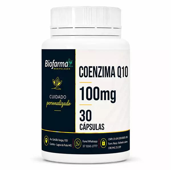 Coenzima Q10 100mg 30 capsulas