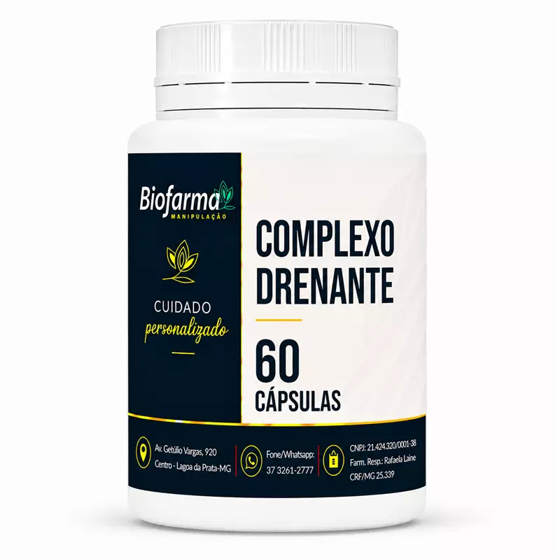 Complexo drenante 60 Cápsulas 