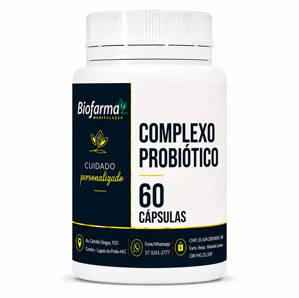 COMPLEXO PROBIÓTICO - 60 CAPSULAS